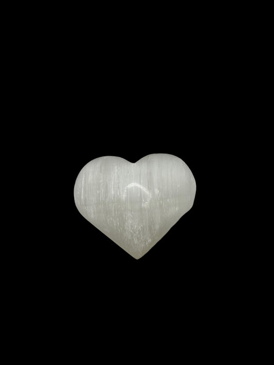 Selenite Heart